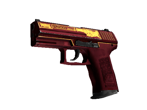 CS:GO Skins: Red Loadout (P2000 | Imperial) - ArcticBlaze.net