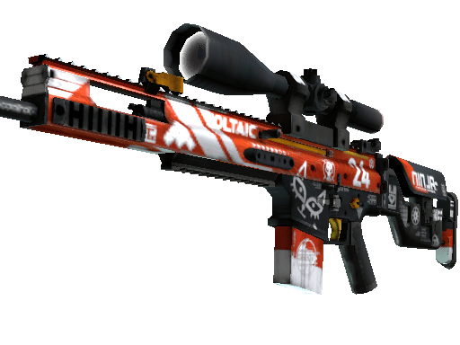 CS:GO Skins: Red Loadout (SCAR-20 | Bloodsport) - ArcticBlaze.net