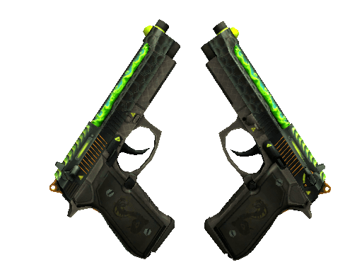 CS:GO Skins: Green Loadout (Dual Berettas | Cobra Strike) - ArcticBlaze.net