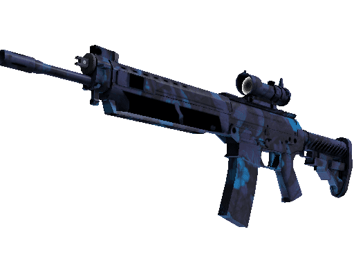 CS:GO Skins: Blue Loadout (SG 553 | Aloha) - ArcticBlaze.net