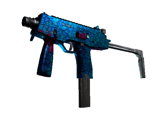 CS:GO Skins: Blue Loadout (MP9 | Stained Glass) - ArcticBlaze.net