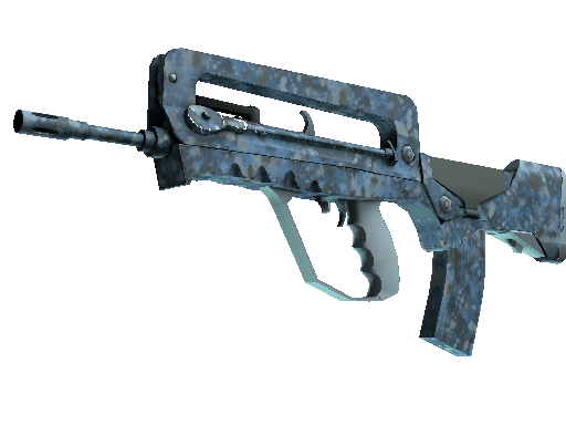 CS:GO Skins: Blue Loadout (FAMAS | Cyanospatter) - ArcticBlaze.net