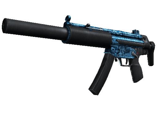 CS:GO Skins: Blue Loadout (MP5-SD | Co-Processor) - ArcticBlaze.net