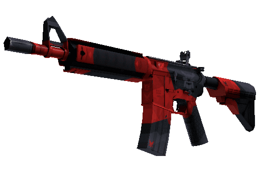 CS:GO Skins: Red Loadout (M4A4 | Evil Daimyo) - ArcticBlaze.net