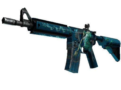 CS:GO Skins: Blue Loadout (M4A4 | Poseidon) - ArcticBlaze.net