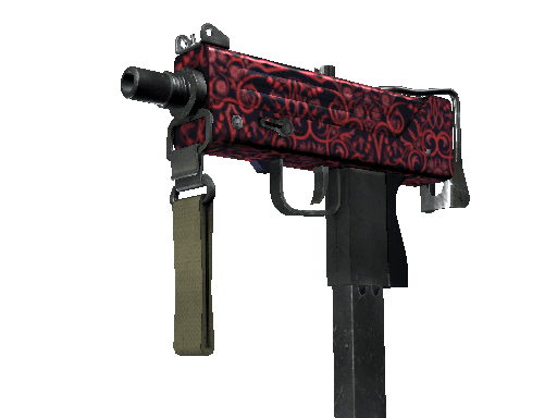 CS:GO Skins: Red Loadout (MAC-10 | Red Filigree) - ArcticBlaze.net