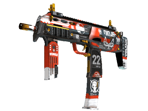 CS:GO Skins: Red Loadout (MP7 | Bloodsport) - ArcticBlaze.net