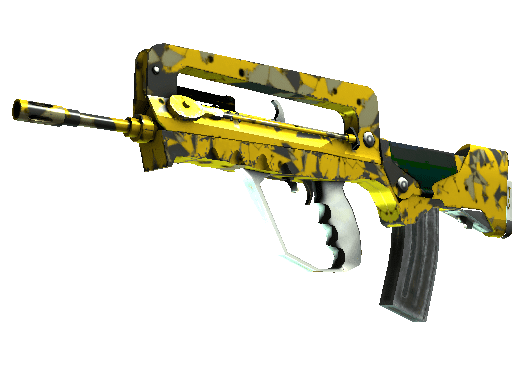 CS:GO Skins: Yellow Loadout (FAMAS | Neural Net) - ArcticBlaze.net