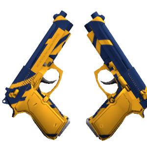 CS:GO Skins: Yellow Loadout (Dual Berettas | Marina) - ArcticBlaze.net