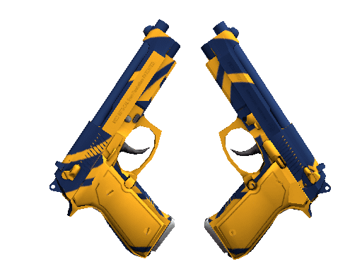 CS:GO Skins: Yellow Loadout (Dual Berettas | Marina) - ArcticBlaze.net