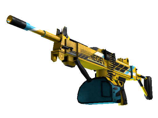 CS:GO Skins: Yellow Loadout (Negev | Power Loader) - ArcticBlaze.net