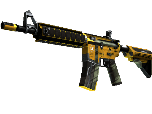 CS:GO Skins: Yellow Loadout (M4A4 | Buzz Kill) - ArcticBlaze.net