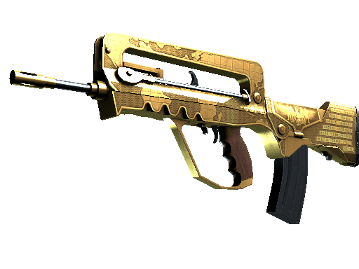 CS:GO Skins: Yellow Loadout (FAMAS | Commemoration) - ArcticBlaze.net