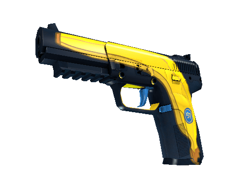 CS:GO Skins: Yellow Loadout (Five-SeveN | Monkey Business) - ArcticBlaze.net
