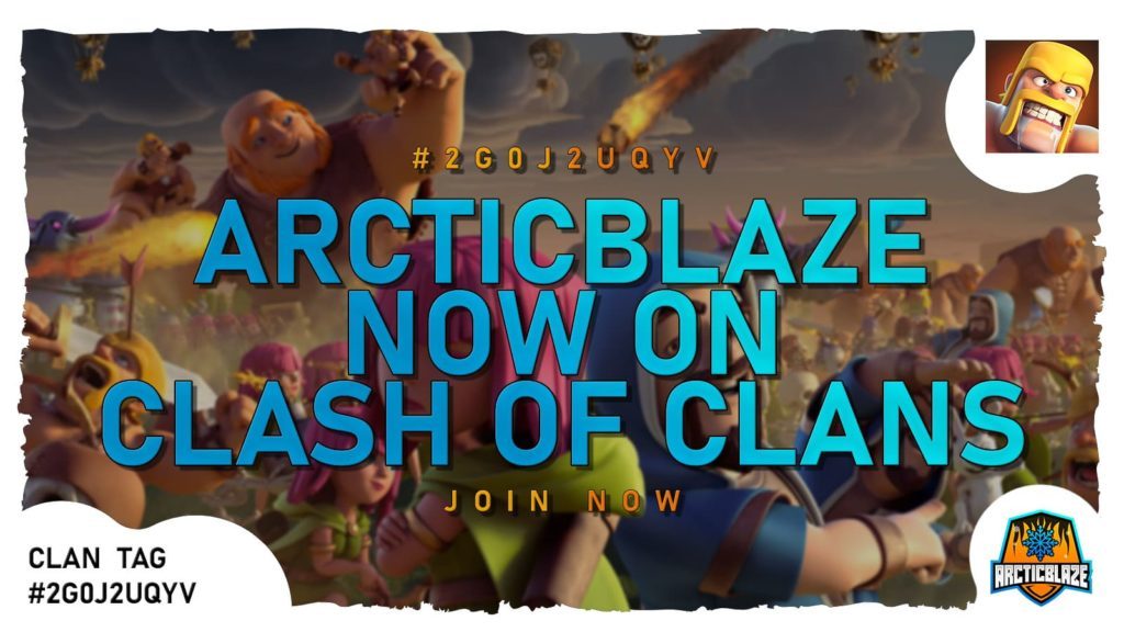 ArcticBlaze now on Clash of Clans - ArcticBlaze.net