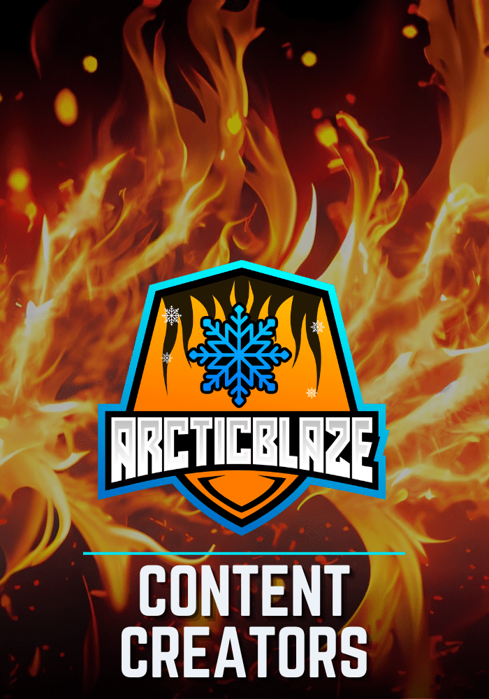 ArcticBlaze Content Creators Banner