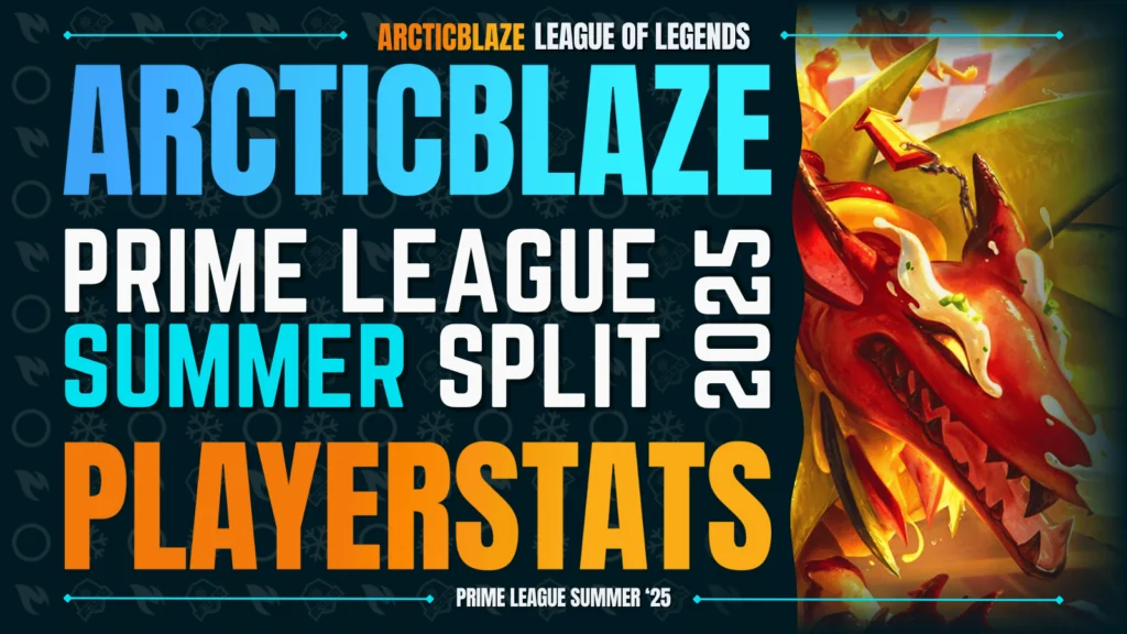 ArcticBlaze Prime League Summer 2025 Player Stats