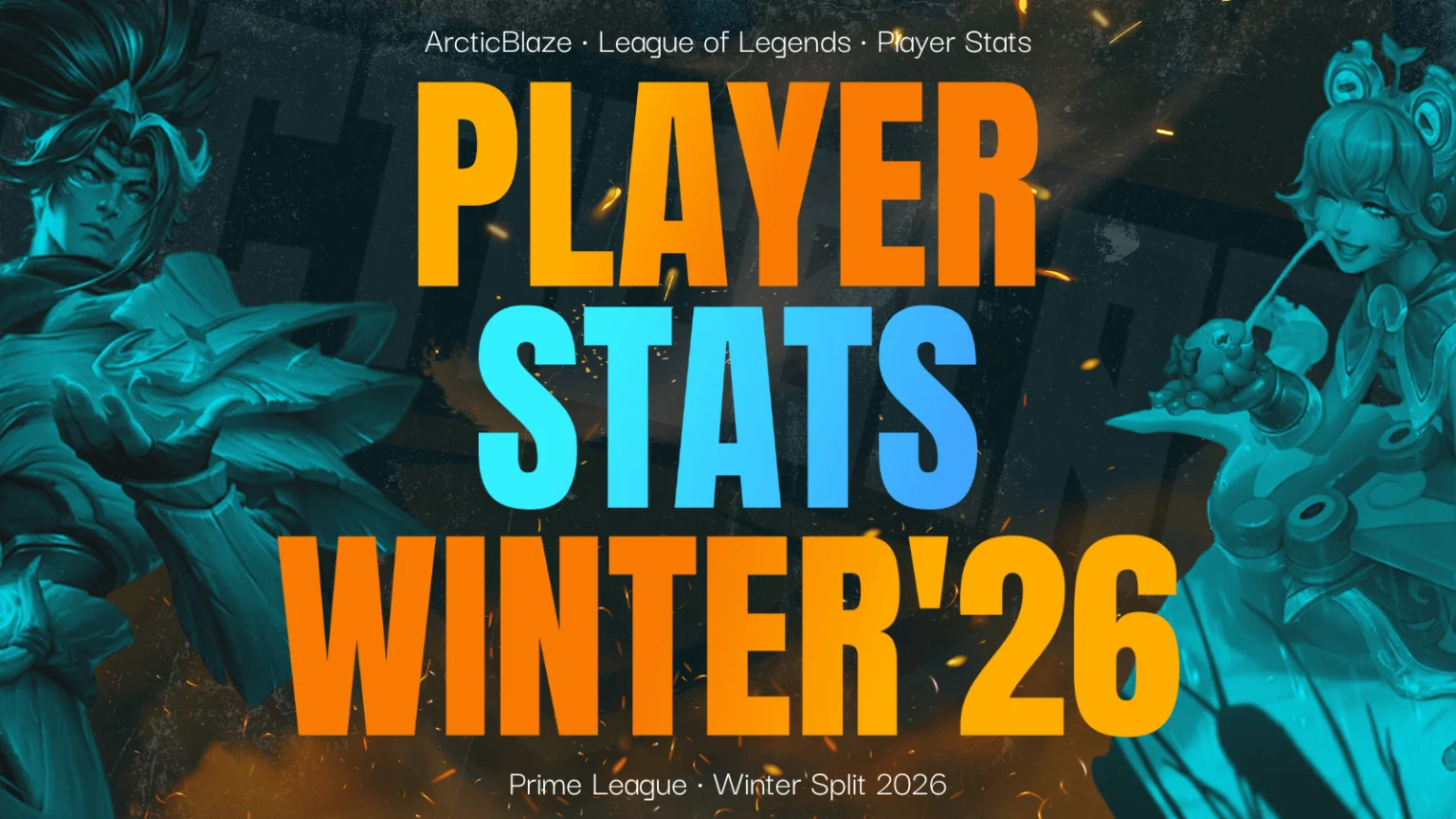 ArcticBlaze Prime League Winter 2026 Player Stats